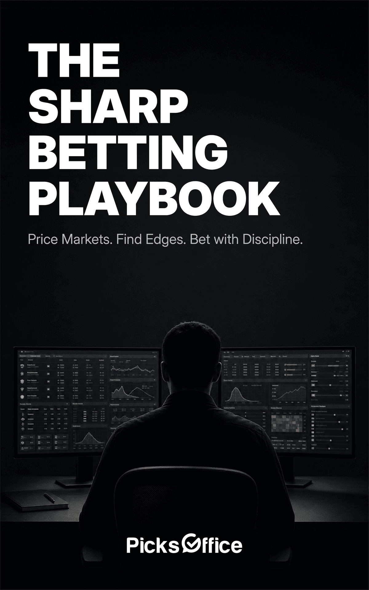 Cover of The Sharp Betting Playbook by Picks Office